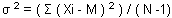 eqVariance